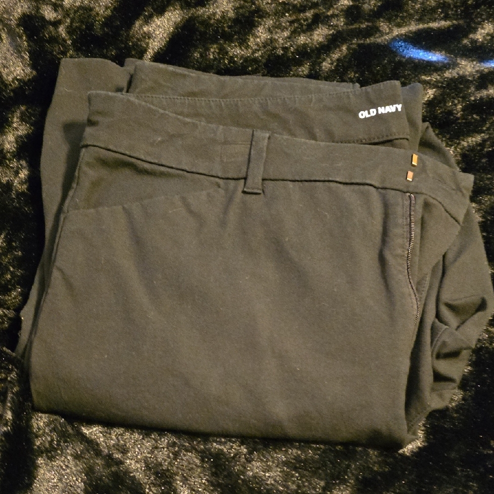 Old Navy Women's Black Chinos